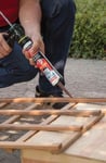 Mastic colle Fix All High Tack beige cartouche 290 ml - Soudal - 100271