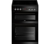 BEKO Pro KDC653K 60 cm Electric Ceramic Cooker - Black, Black