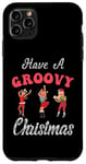 iPhone 11 Pro Max Groovy Christmas Office Party Dancing Outfits For Women Case