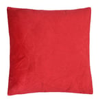 Home Maison 09416-0-AL Coussin Ameublement Polaire Découpe Laser Piment 45 x 45 cm