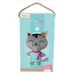 Avenue Mandarine 52654O - Kit Créatif Couture Enfant - Doudou à coudre Little Couz'IN - À partir de 6 ans -TINA, Unitaire