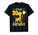 Its My 30th Birthday Giraffe T-Shirt