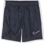 Nike B NK BRT ACDMY Short JAQ KP Garçon, Obsidian/White/White, FR : XS (Taille Fabricant : XS)