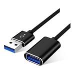 Cable USB 3.0 de 2m Rallonge Compatible avec Clé USB Manette de Jeu Disque Dur Externe Clavier Souris Imprimante Ordinateur - Yuan