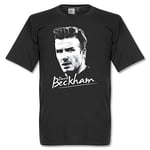 Unbranded Manchester united t-shirt beckham silhoutte