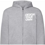 Designa din egen Zip-Hoodie för Vuxen | Personlig Huvtröja m