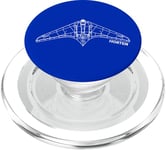 Horten Ho 229 Vêtement de pilote d'avion PopSockets PopGrip pour MagSafe