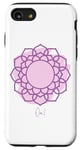 Coque pour iPhone SE (2020) / 7 / 8 Chakra de la couronne - OM - spiritualité - équilibre