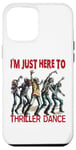 Coque pour iPhone 15 Plus I'm Just Here To Thriller Dance zombie Halloween Femmes Hommes