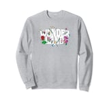 Disney Alice in Wonderland Tiny Alice & Flowers Sweatshirt