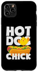 iPhone 11 Pro Max Hot Dog Chick Funny Food Humor Design Case