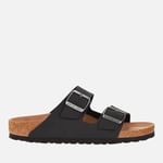 Birkenstock Women's Arizona Slim Fit Vegan Double Strap Sandals - Black - UK 5