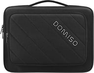 360° Protection Housse 15-15,6 Pouces Sacoche D'Ordinateur Étanche Compatible Avec 15.6 Pouce Macbook Pro/Macbook Air/Samsung Notebook/Dell Latitude/Lenovo Thinkpad,Noir