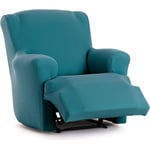 ECOMMERC3 Housse de Fauteuil Pieds Ensemble de Relaxation bi-élastique en Une Seule pièce - Housse de canapé Pieds Ensemble de Relaxation Couleur Vert émeraude Ajustement Mousse de Fixation