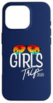 Coque pour iPhone 16 Pro Girls Trip 2025 Vacances de voyage pour femmes