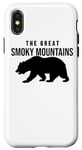 Coque pour iPhone X/XS Le PARC NATIONAL DES GRANDES SMOKY MOUNTAINS est le pays des