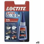 Loctite - Adhésif instantané Super Glue-3 xxl 20 g (12 Unités)