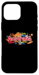 iPhone 16 Pro Max Australia Down Under Culture Australian Flag Map Gift Case