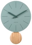 Karlsson seinäkello Arlo Pendulum matt jungle green KA5967GR