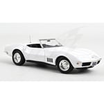 [FR] Norev CHEVROLET CORVETTE CONVERTIBLE 1969 CAN AM WHITE 1:18 - NV189038