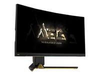 MSI MEG 342C QD-OLED - OLED-monitor - böjd - USB - 34" (34.18" visbar) - 3440 x 1440 UWQHD @ 175 Hz - 1000 cd/m² - 100000000:1 - DisplayHDR 400 True