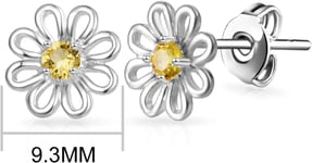 Philip JonesDaisy Stud Earrings Created with Zircondia® Crystals