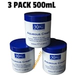 XBC SLS Free Aqueous Body Cream Relief of dry skin soothes & softens,3PACK 500mL