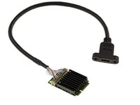 KALEA-INFORMATIQUE Carte Graphique HDMI 1080p sur Port mPCIe - MiniPCIe Full Size avec Chipset Silicon Motion SM750 - Mini PCIe 52 pin