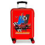 Disney Cars Lightning Mcqueen Red Cabin Suitcase 37 x 55 x 20 cm Rigid ABS Combination Lock 34 Litre 2.6 kg 4 Double Wheels Hand Luggage