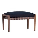 Ritzwell - Blava 1211 Ottoman, Walnut Frame, Natural Oil Finish,  Beige Textile Belt, Fabric Cat R., 1052 - Jalkarahit - Shinsaku Miyamoto - Vihreä - Puu/Tekstiili materiaali