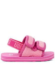 UGG Toddler Lennon Slingback Sandal, Pink, Size 7 Younger