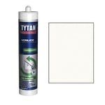 24 X SILICONE ACRYLIQUE TYTAN BLANC À PEINDRE 300 ML