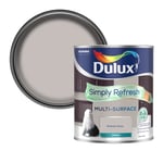 Dulux Simply Refresh Multi Surface Eggsgell Paint - Perfectly Taupe - 750ML