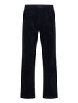 Lindbergh Wide Fit Corduroy Pants Marinblå