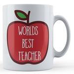 Worlds Best Teacher - School Tutor End Of Term Gift Mug