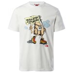 The North Face Ss Graphique Tee Tnf Blanc T-Shirt Neuf S M L XL