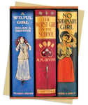 Bodleian: Book Spines Great Girls Greeting Card Pack  Pack of 6