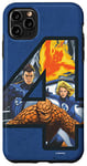 iPhone 11 Pro Max Marvel Fantastic Four 4 Super Hero Team Case