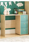 Junior Vida Neptune 3 Drawer Desk Storage Study Bedroom Furniture