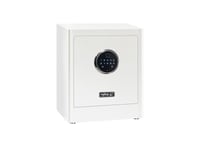 Basi Mysafe Premium 350, Frittstående Safe, Hvit, Elektronisk, Kode, Fingeravtrykksleser, 1 Hyller, Batteri, Aa