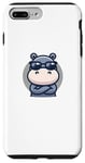 iPhone 7 Plus/8 Plus Deal With It Kawaii Anime Hippo Kids Case