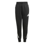 adidas Joggebukse Z.N.E. Tapered - Sort/hvit Barn, størrelse 152 cm