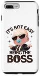 Coque pour iPhone 7 Plus/8 Plus Baby Boss « Born To Be The Boss » Like A Boss Kids