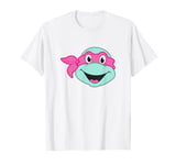 Teenage Mutant Ninja Turtles Raphael Vintage Neon Chibi Face T-Shirt