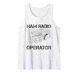 Mens Amateur Ham Radio Operator CB Radio Enthusiast Ham Radio Dad Tank Top