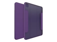 OtterBox Symmetry Series - Étui à rabat pour tablette - polycarbonate, caoutchouc synthétique - figment (transparent/violet) - pour Apple 13-inch iPad Pro (M4)