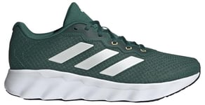 adidas Mixte Switch Move Running Shoes Chaussures de Course, Collegiate Green/Zero met/oat, 41 1/3 EU