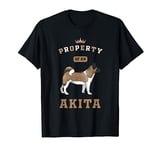 Akita Mom or Akita Dad for Japanese Akita or American Akita T-Shirt