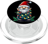 Nain de jardin Chapeau de Noël PopSockets PopGrip pour MagSafe