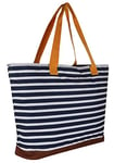 Regatta Stamford Navy Stripe Backpacks, One Size